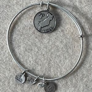 Alex and Ani Bracelet with Aries Charm